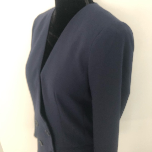 J Crew French Girl Blazer 12, Navy 2 Button NWT - Picture 9 of 11